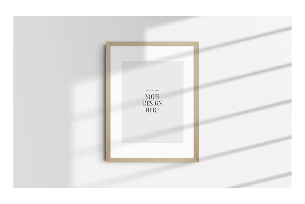 Frame Mockup 3:4 Portrait