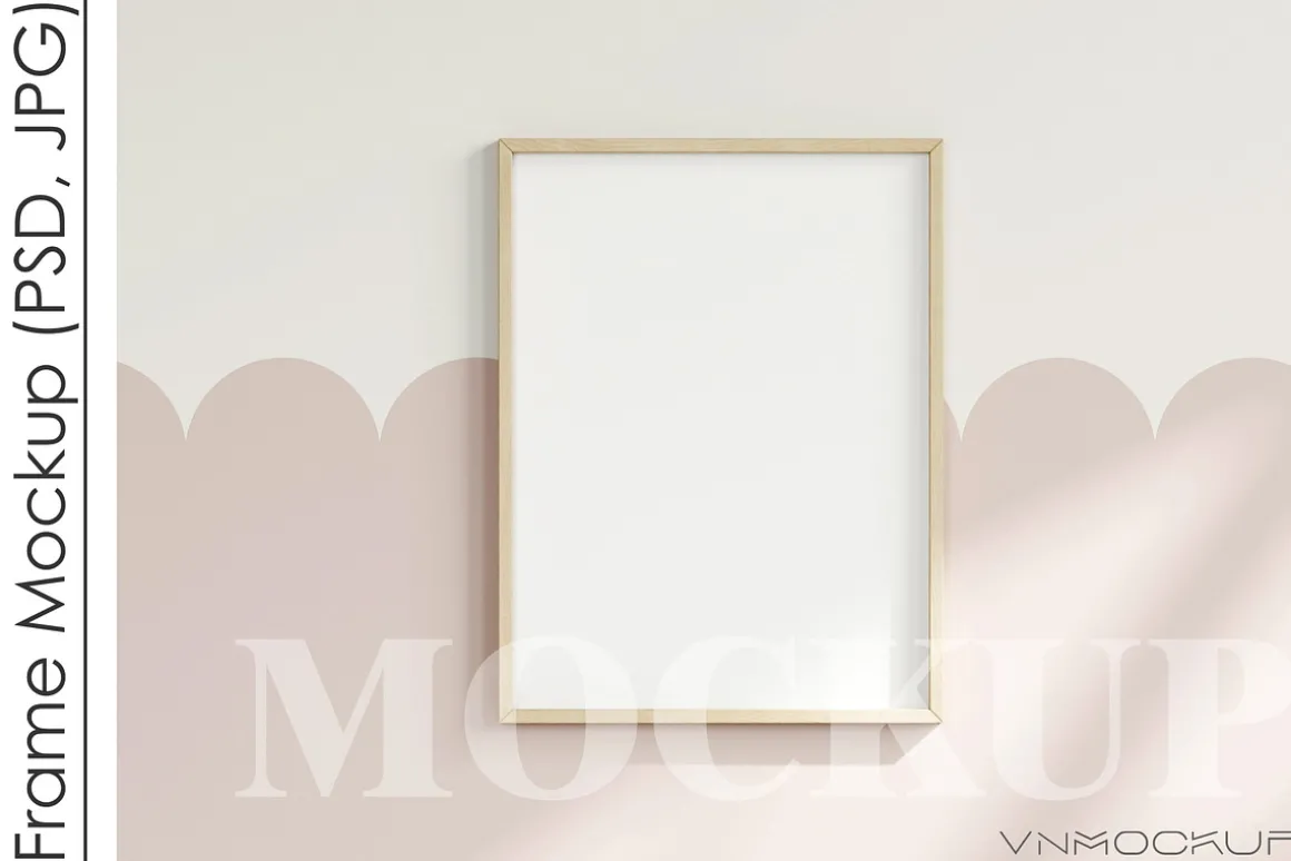 Frame Mockup PSD JPG