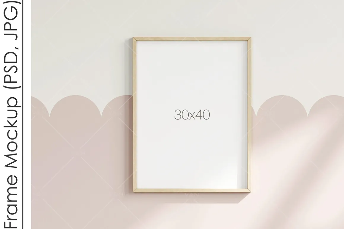 Frame Mockup PSD JPG
