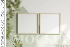 Frame Mockup PSD JPG