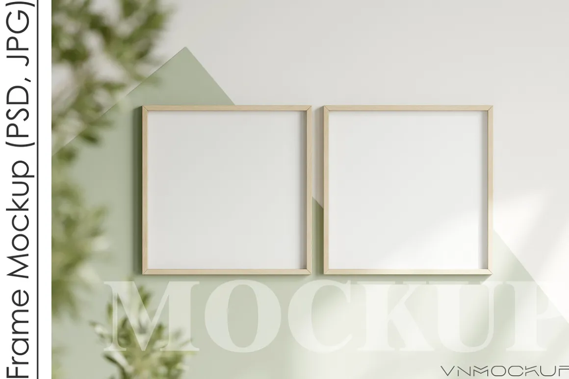 Frame Mockup PSD JPG