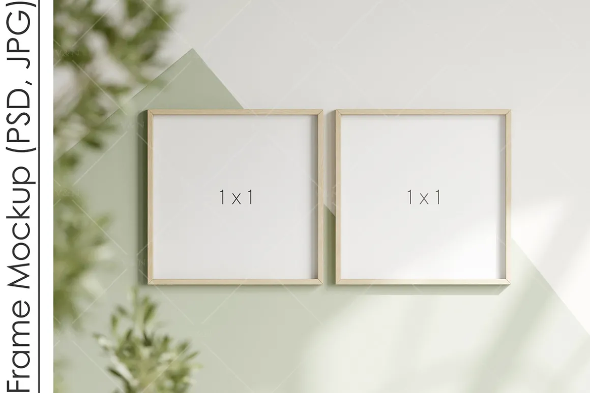 Frame Mockup PSD JPG