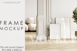 Frame Mockup PSD JPG