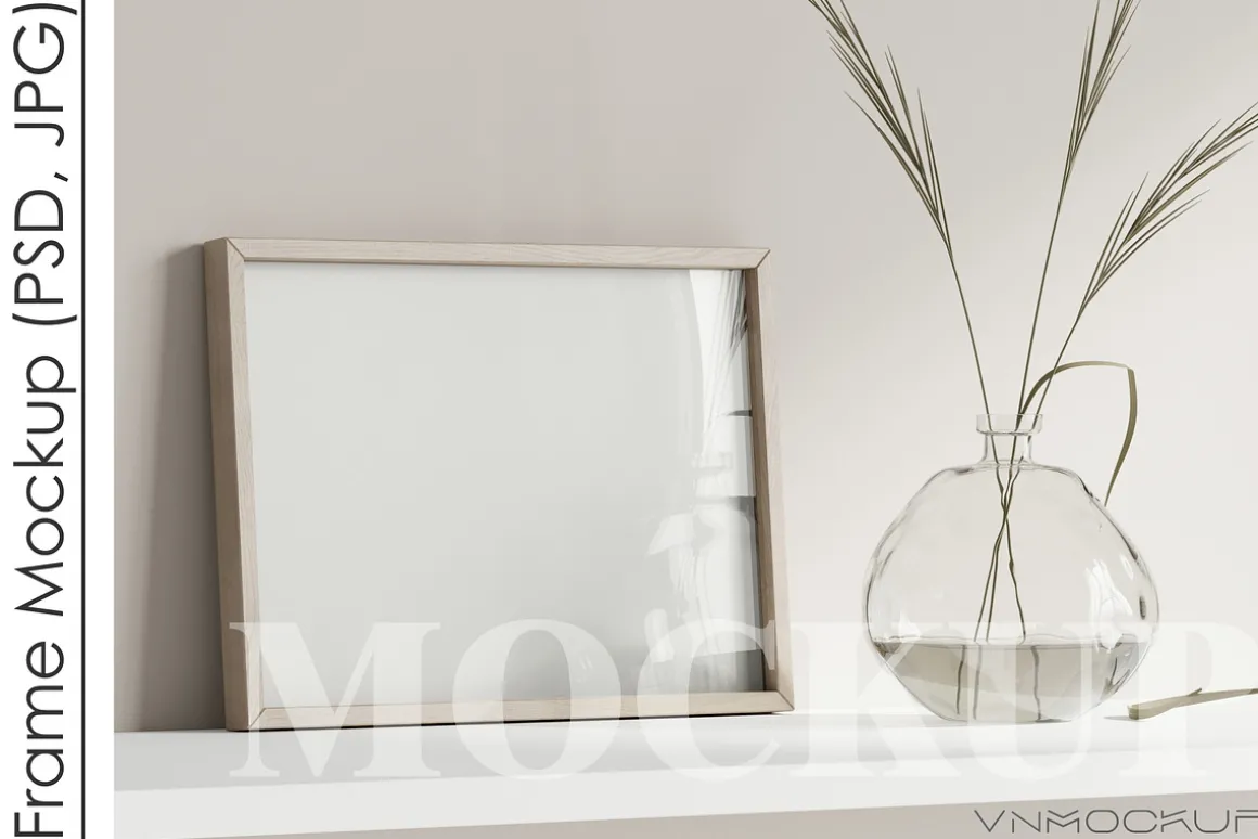 Frame Mockup PSD JPG