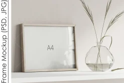 Frame Mockup PSD JPG
