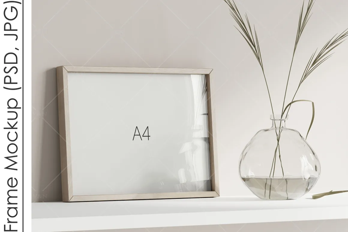 Frame Mockup PSD JPG