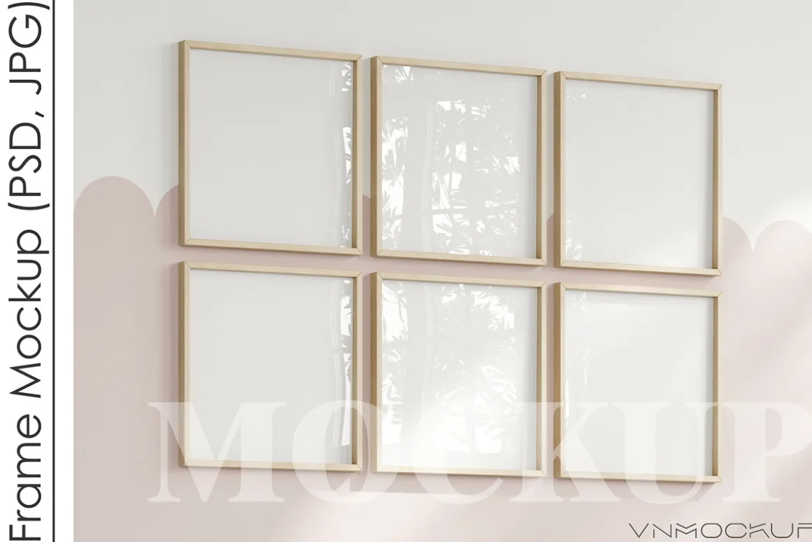 Frame Mockup PSD JPG