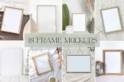 18 Frame Mockups