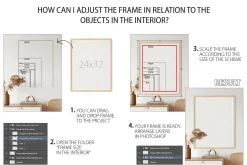 Frame & Wall Mockup Bundle - 6