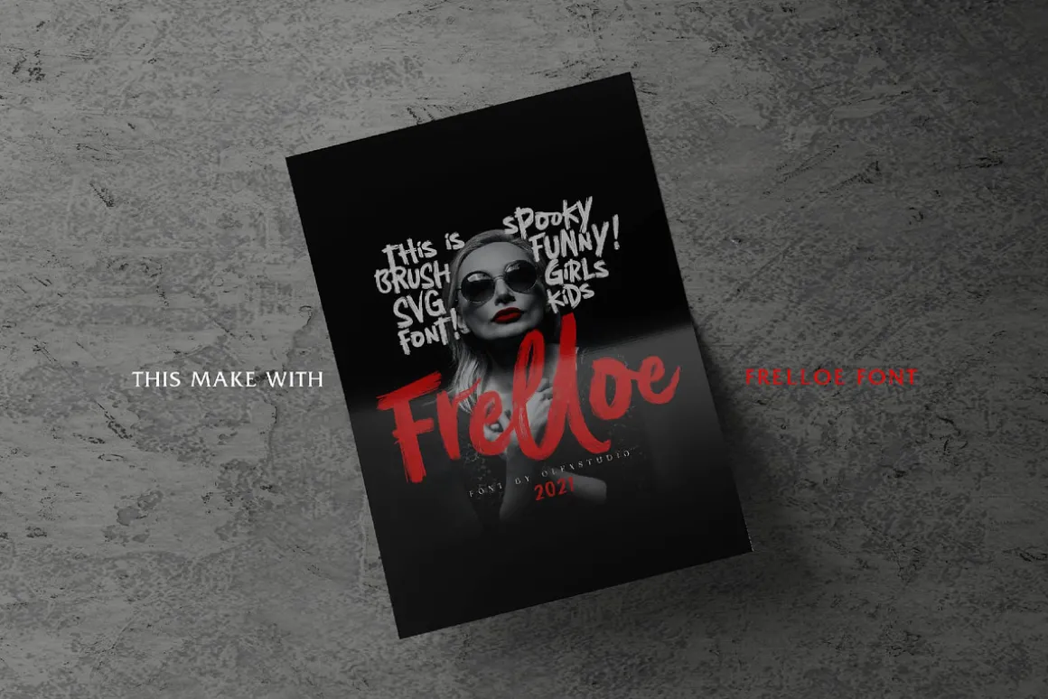 FRELLOE - SVG FONT