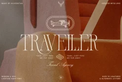French Voyager - Chic Ligature Serif