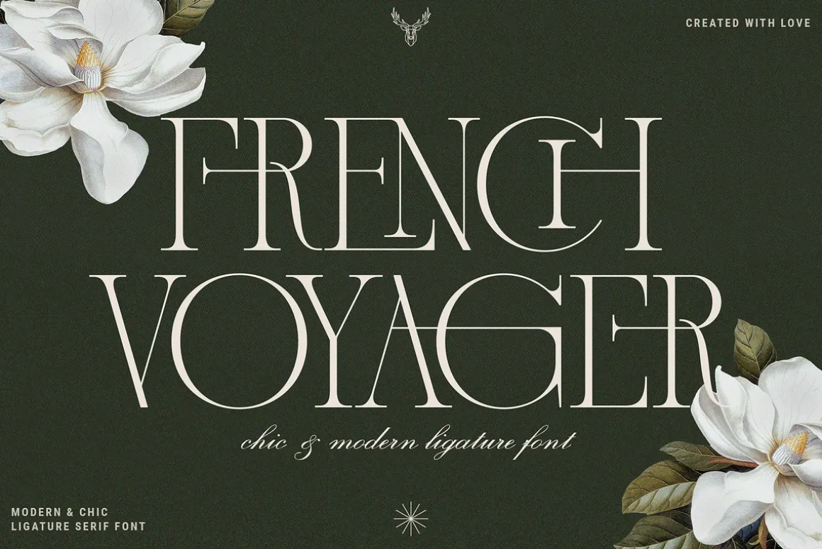 French Voyager - Chic Ligature Serif
