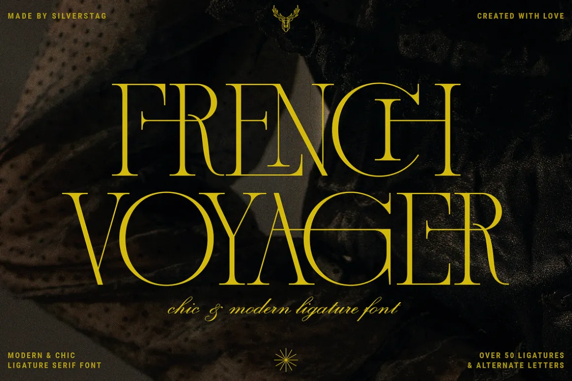 French Voyager - Chic Ligature Serif