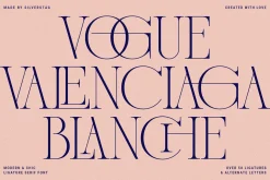 French Voyager - Chic Ligature Serif