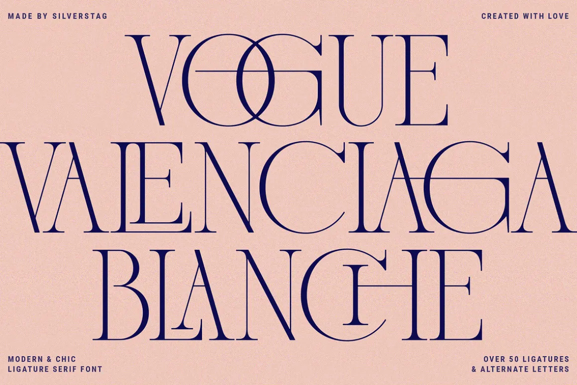 French Voyager - Chic Ligature Serif
