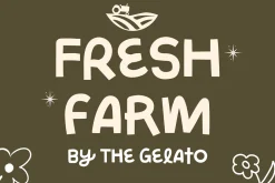 Fresh Farm: Handcrafted Display Font