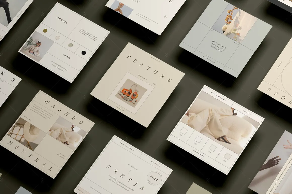 Freyja | Social Media Marketing Kit