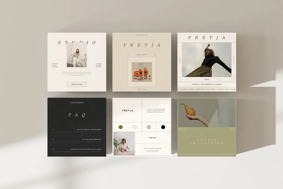 Freyja | Social Media Marketing Kit