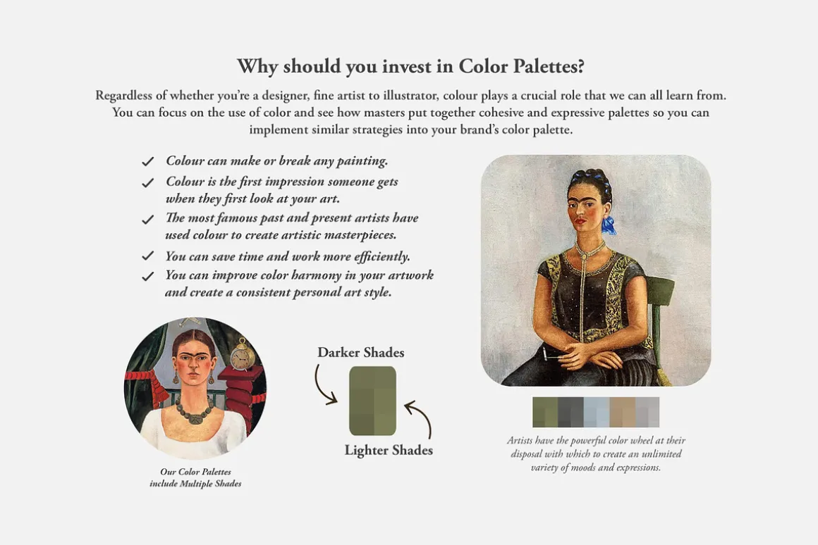 Frida Kahlo Procreate Kit