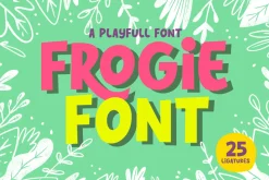 Frogie - Playful Font