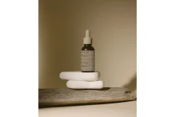 Frosted Amber Bottle Mockup No. 11