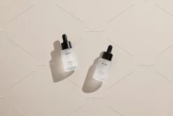 Frosted Dropper Bottle Mockup