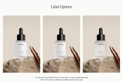Frosted Dropper Bottle Mockup