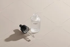 Frosted Dropper Bottle Mockup