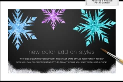 Frozen Styles Bundle Photoshop + Ai