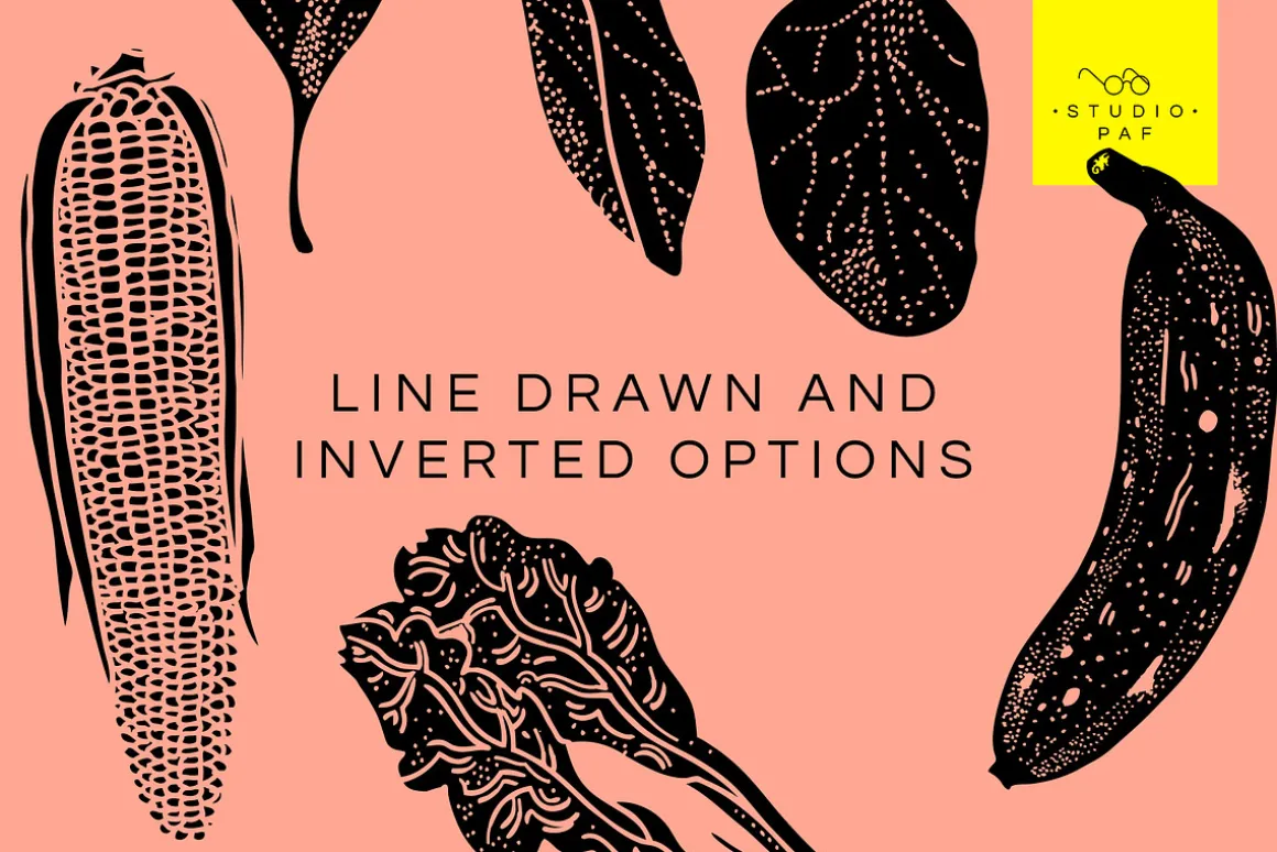 Fruit & Veg - Hand Drawn Vectors