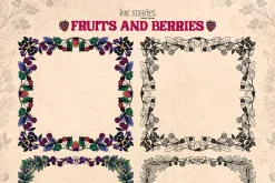 Fruits and Berries | Hand Drawn Boho