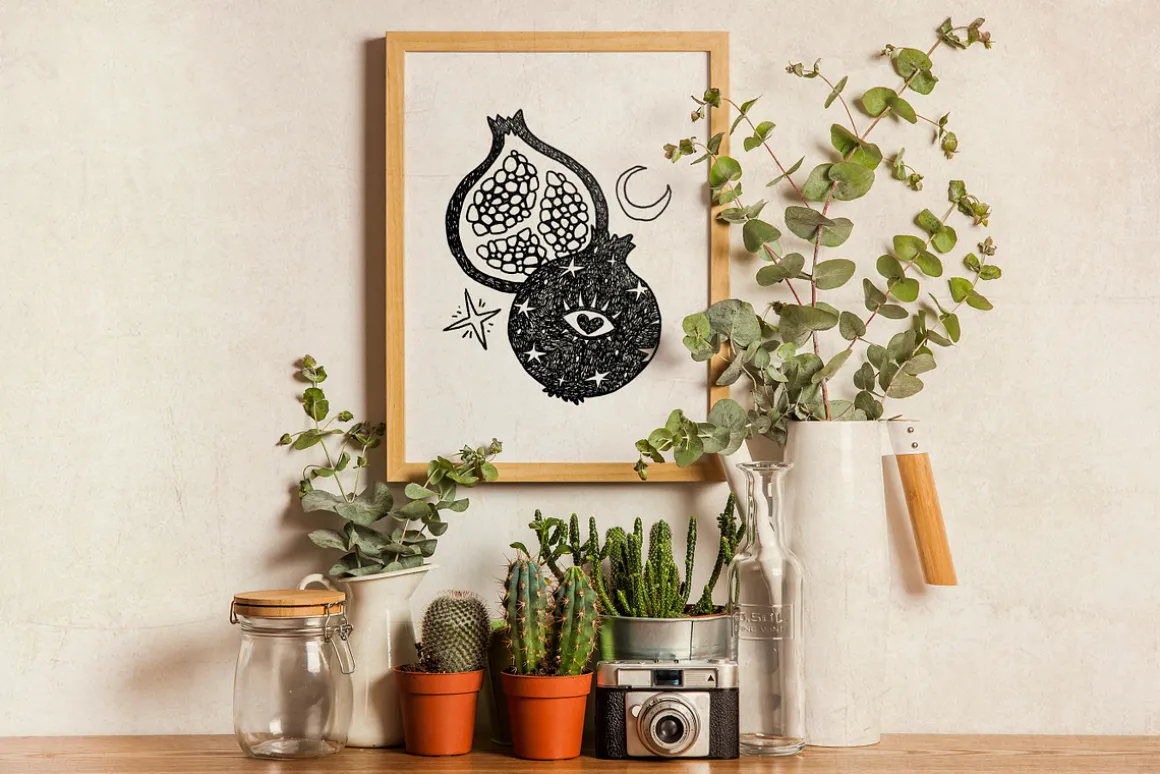 Fruits and Berries | Hand Drawn Boho