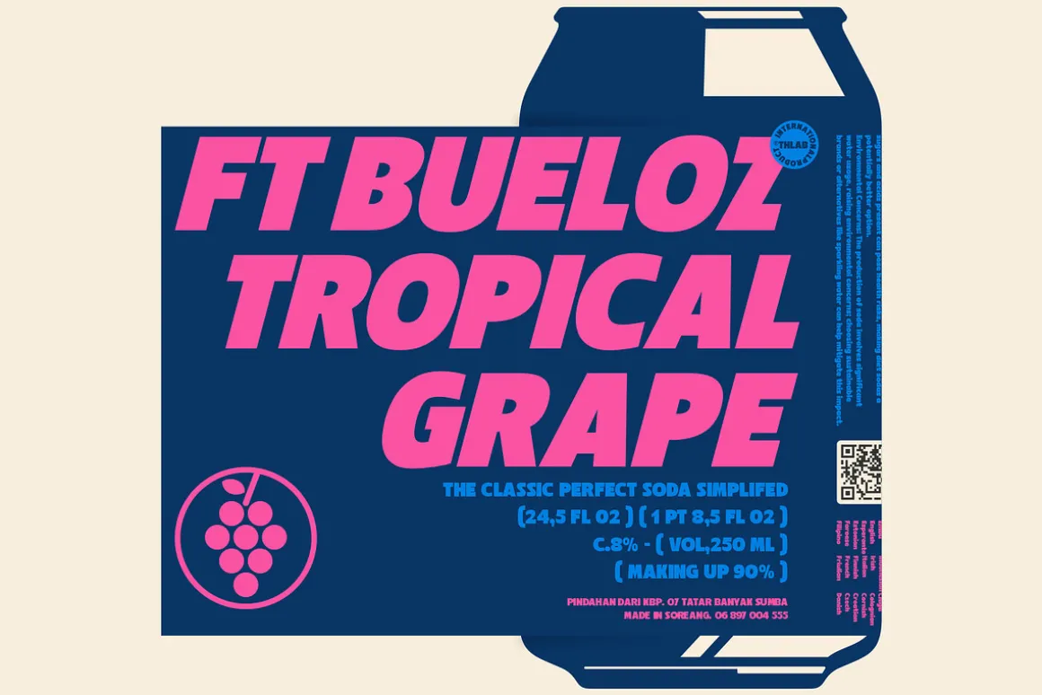 Ft Bueloz | Shadow Font