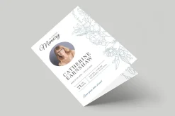 Funeral & Memorial Service Brochure