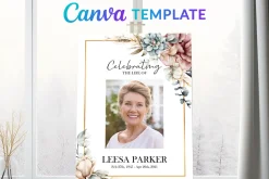 Funeral Photo Sign | Funeral Poster