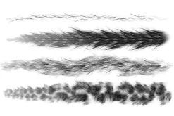 Fur Brush Set