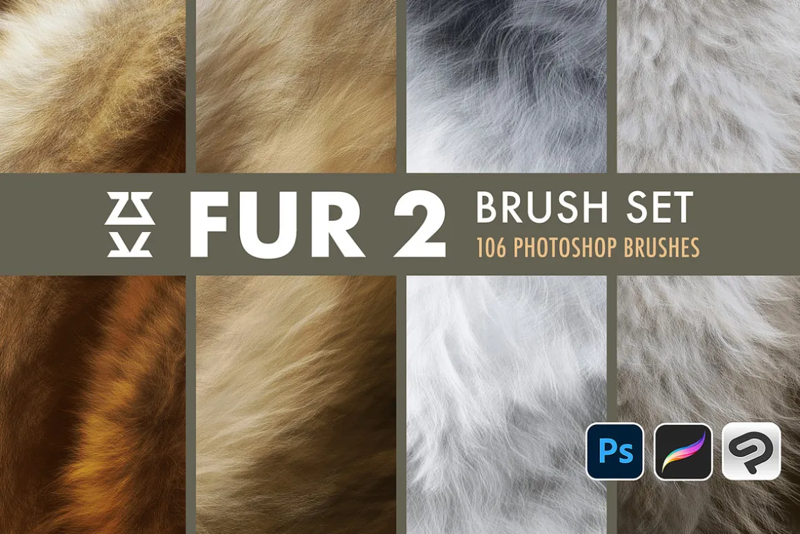 Fur 2 Brush Set