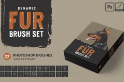 Fur Photoshop Brushes v2