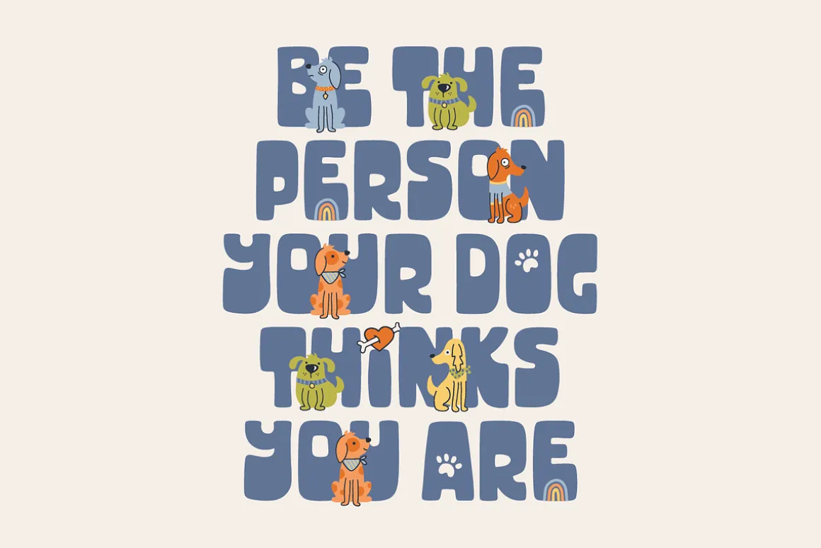 Fur Real Font & Doodles