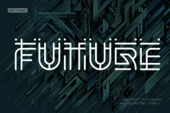 Future Abstract Font