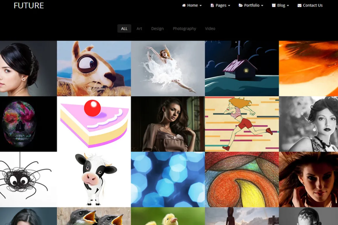 Future - Bootstrap WordPress Theme