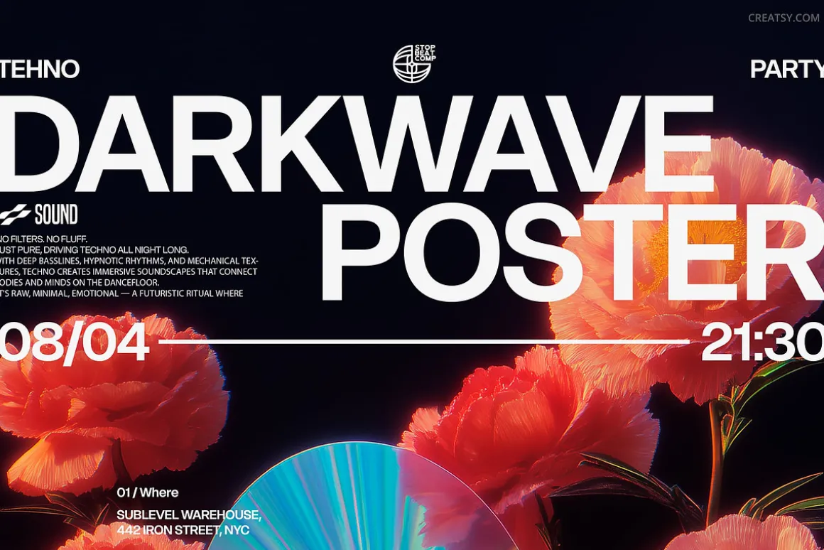 Future Vibe Poster Template