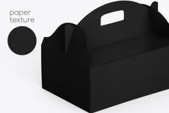 Gable Box Packaging Mockup