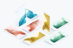 Galaxy S22 - 20 Clay Mockups Scenes