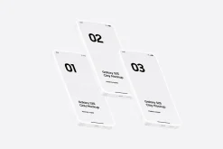 Galaxy S25 Clay Mockups Scenes