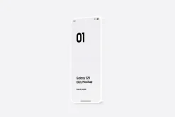 Galaxy S25 Clay Mockups Scenes