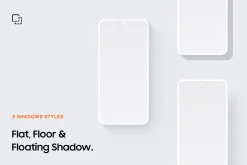 Galaxy S25 Clay Mockups Scenes