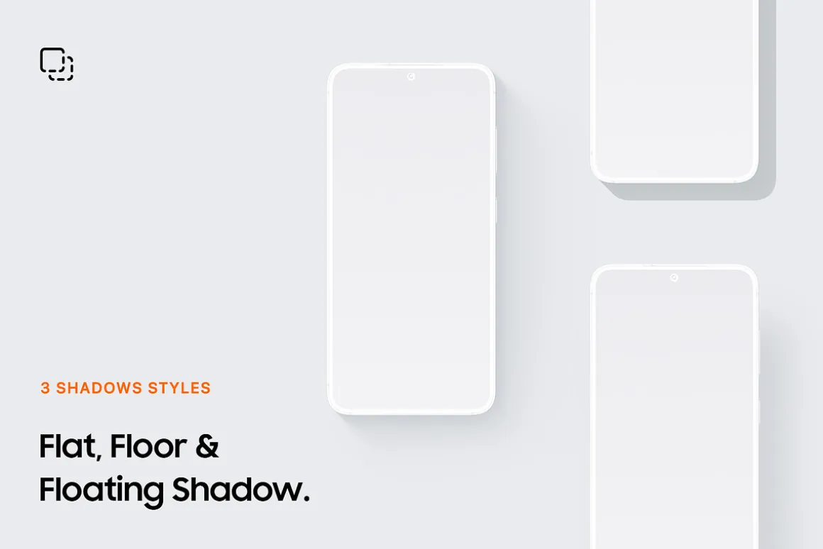 Galaxy S25 Clay Mockups Scenes
