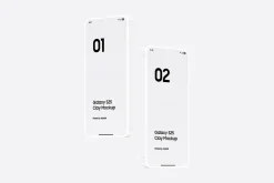 Galaxy S25 Clay Mockups Scenes