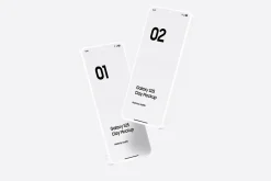 Galaxy S25 Clay Mockups Scenes
